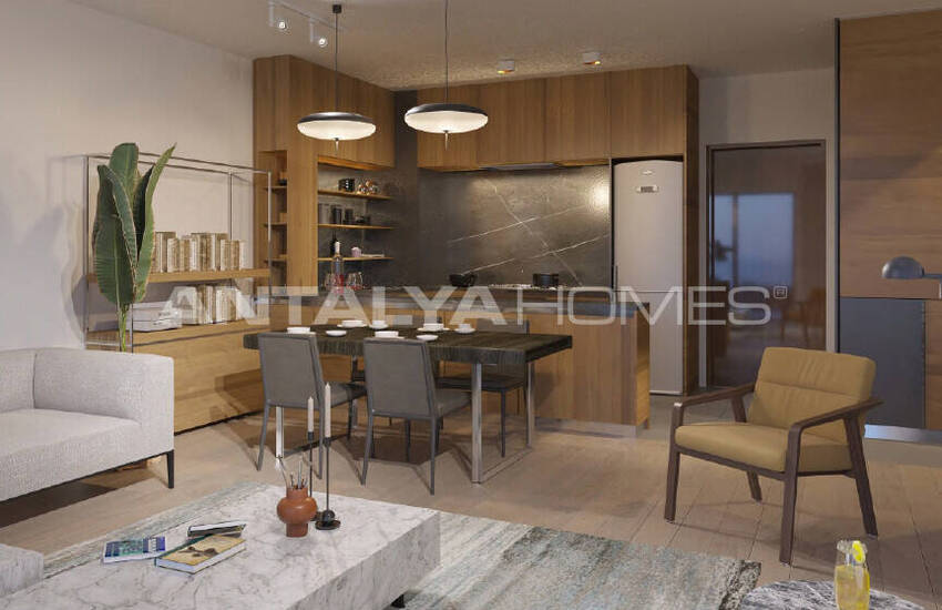 شقق فاخرة في مجمع مع العديد من المرافق الاجتماعية في ميلاس، موغلا 10