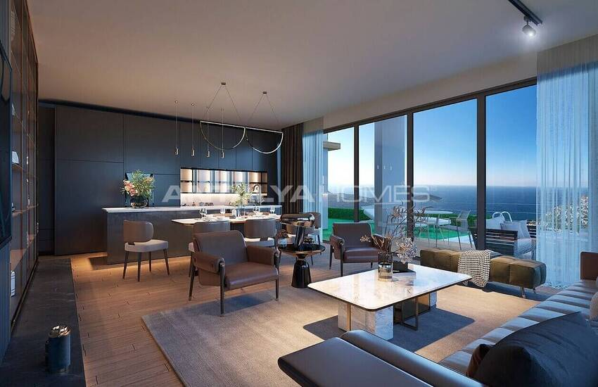 Stilvolle Freistehende Meerblick Villen In Bodrum Türkei 15