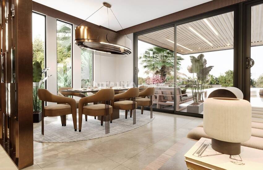 Panoramablick Över Havet Stenvillor I Bodrum Yalikavak 21