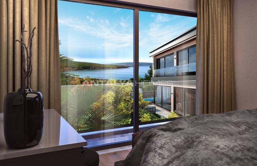 Muğla Boğaziçi’nde Özel Plajlı Müstakil Villalar 15
