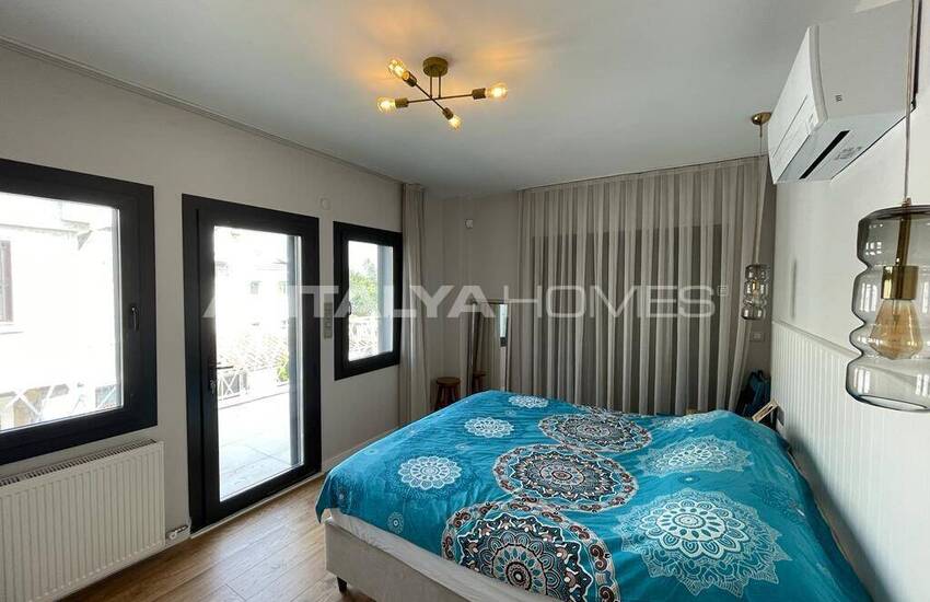 Muğla Fethiye'de Çalış Plajı'na Yakın Havuzlu 4+1 Villa 19