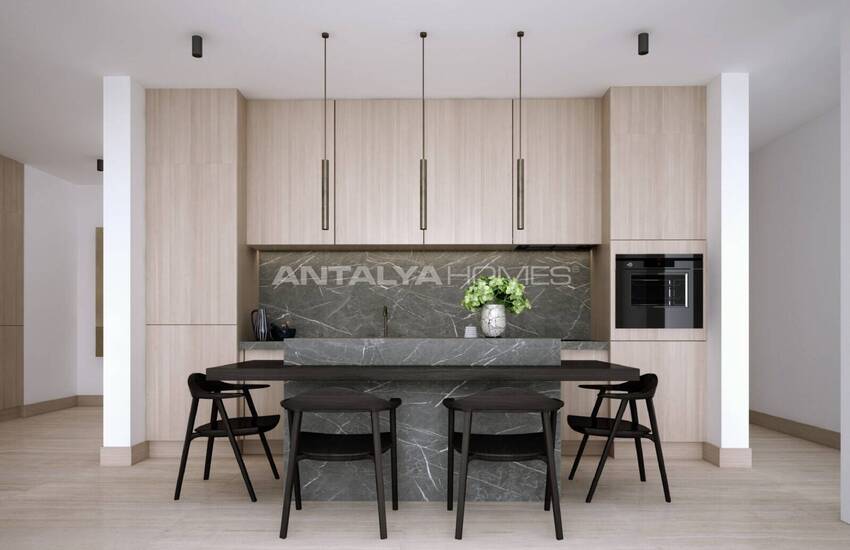 Sea View Properties in a Complex with Pool in Bodrum Gundogan 8