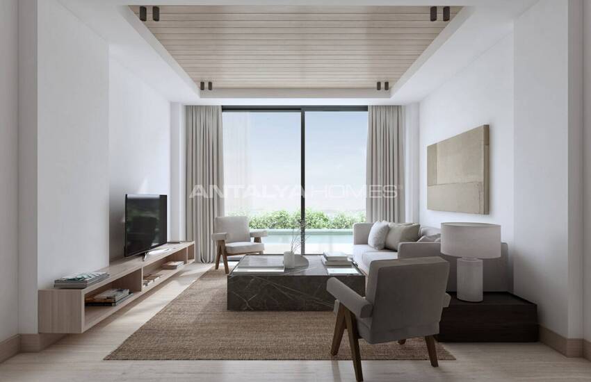 Sea View Properties in a Complex with Pool in Bodrum Gundogan 6