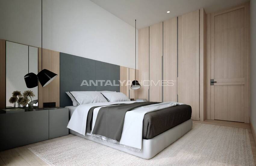 Sea View Properties in a Complex with Pool in Bodrum Gundogan 10