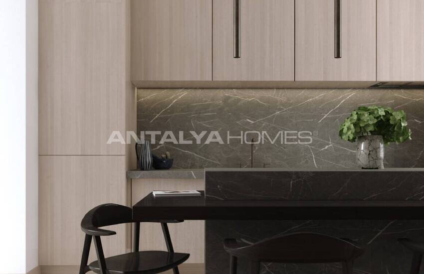 Sea View Properties in a Complex with Pool in Bodrum Gundogan 9