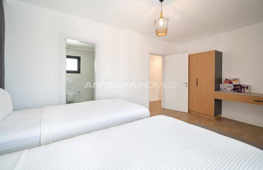 4+1 Detached House with Private Pool in Fethiye Mugla 17