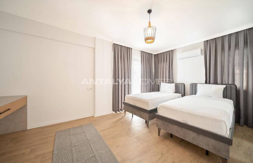 4+1 Detached House with Private Pool in Fethiye Mugla 11