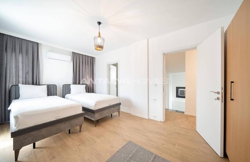 4+1 Detached House with Private Pool in Fethiye Mugla 12