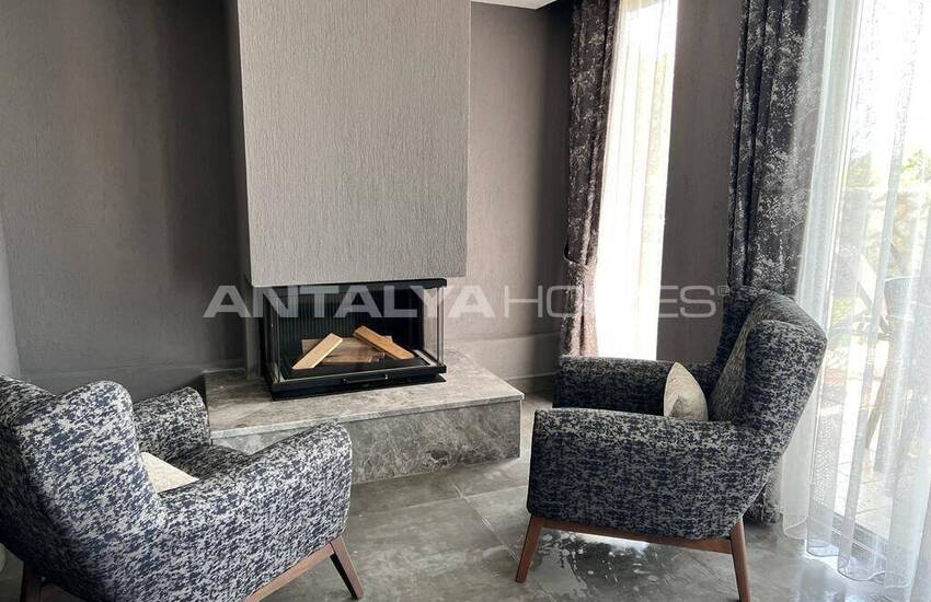 Fethiye Çiftlik'te Açık ve Kapalı Yüzme Havuzlu 3+1 Villa 9