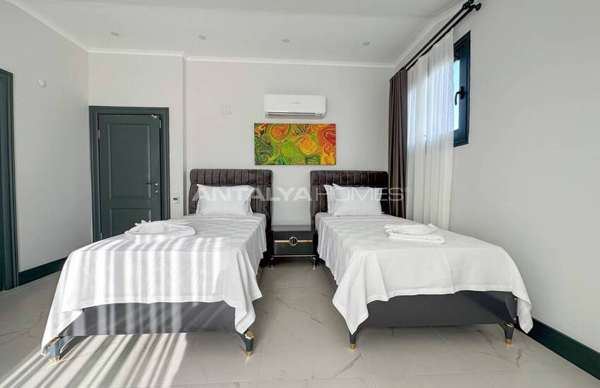 4+1 Freistehende Villen In Fethiye In Der Nähe Von Akmaz Strand 18