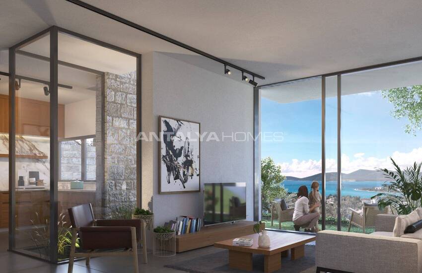 Detached Villas 500 M From the Beach in Bodrum Kiyikislacik 9