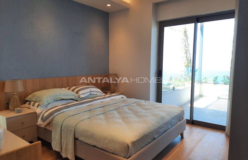 Bodrum Yalıkavak'ta Taş Kaplama Deniz Manzaralı Müstakil Villalar 29