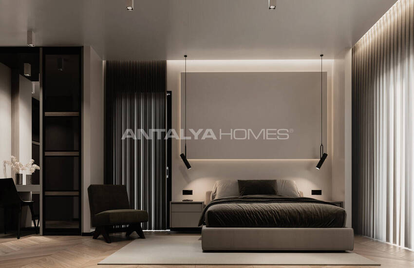 Fristående Duplex Hus Med Rymlig Design I Bodrum Turkbuku 38
