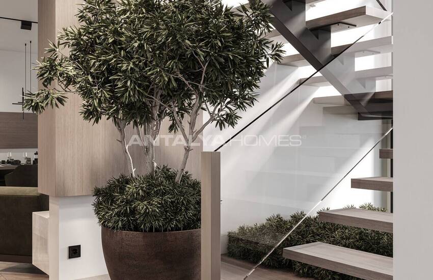 Fristående Duplex Hus Med Rymlig Design I Bodrum Turkbuku 34