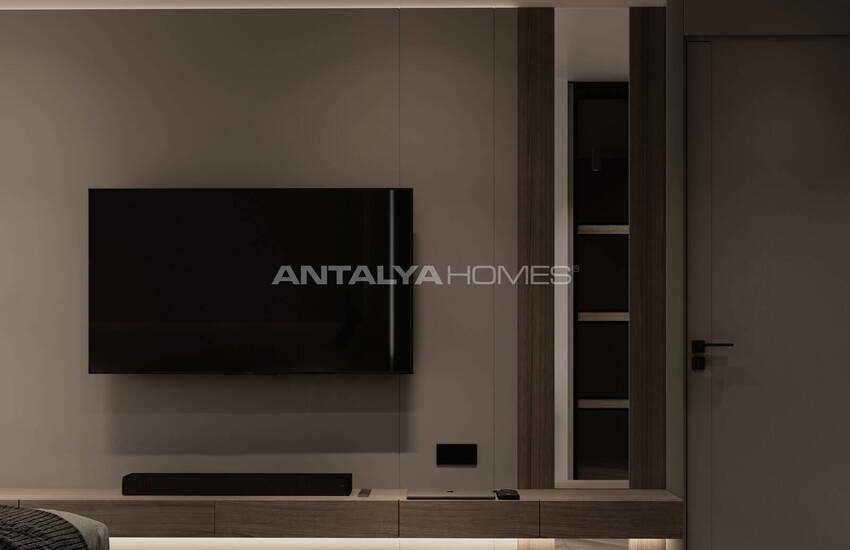 منازل دوبلكس منفصلة ذات تصميم واسع في بودروم توركبوكو 29