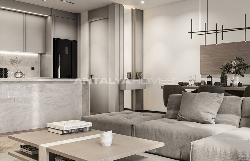 منازل دوبلكس منفصلة ذات تصميم واسع في بودروم توركبوكو 27