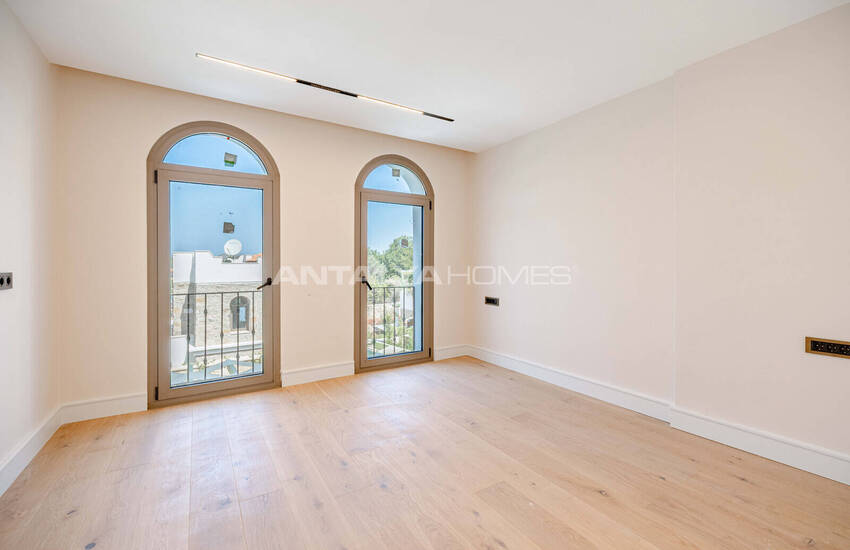 Detached Villas with Private Pools in Bodrum Kadikalesi 26