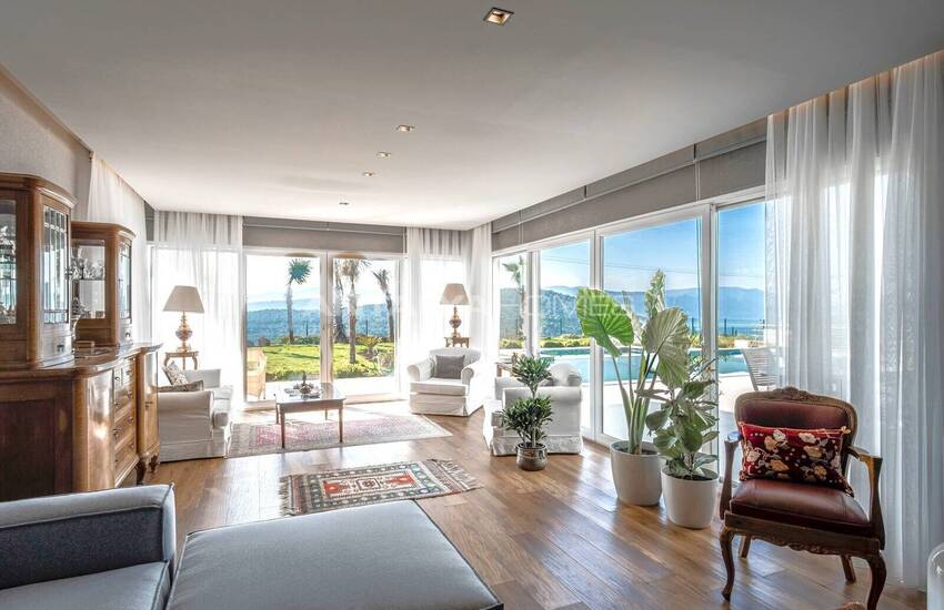 Impressive Sea View Villa with Private Pool in Bodrum Adabuku 13