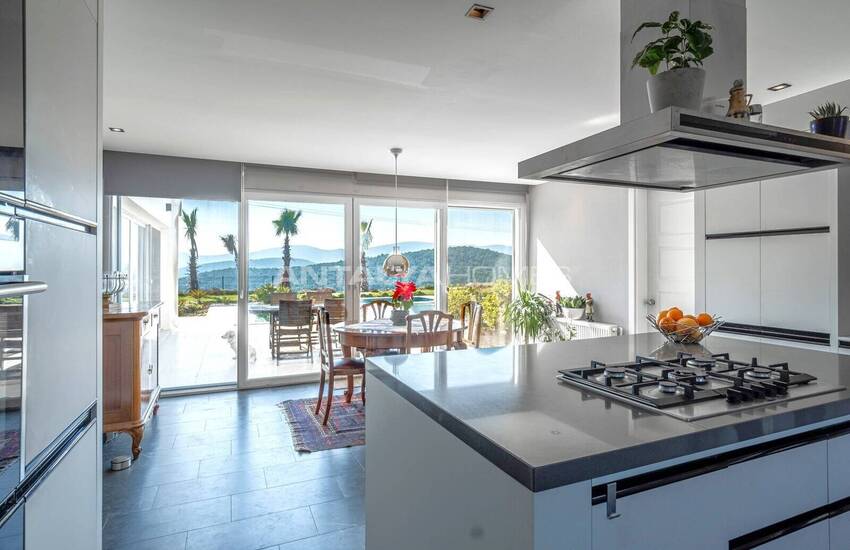 Impressive Sea View Villa with Private Pool in Bodrum Adabuku 18