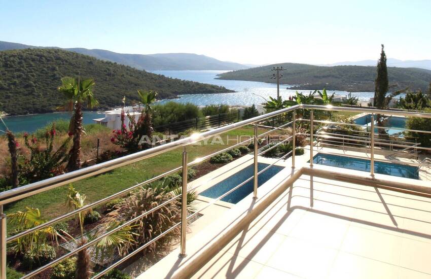 Impressive Sea View Villa with Private Pool in Bodrum Adabuku 24