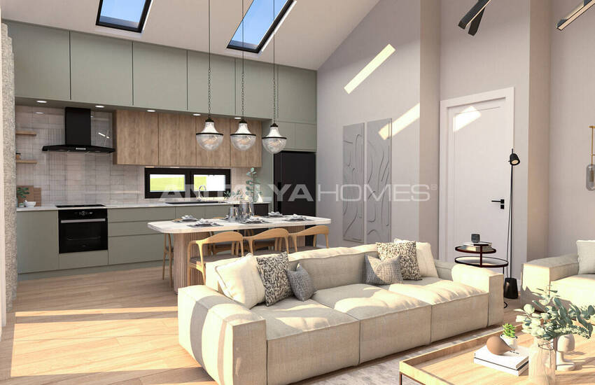 Fristående Hus Med 3 Sovrum Och Pool I Mugla Seydikemer 47