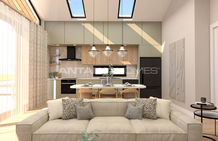 Fristående Hus Med 3 Sovrum Och Pool I Mugla Seydikemer 45