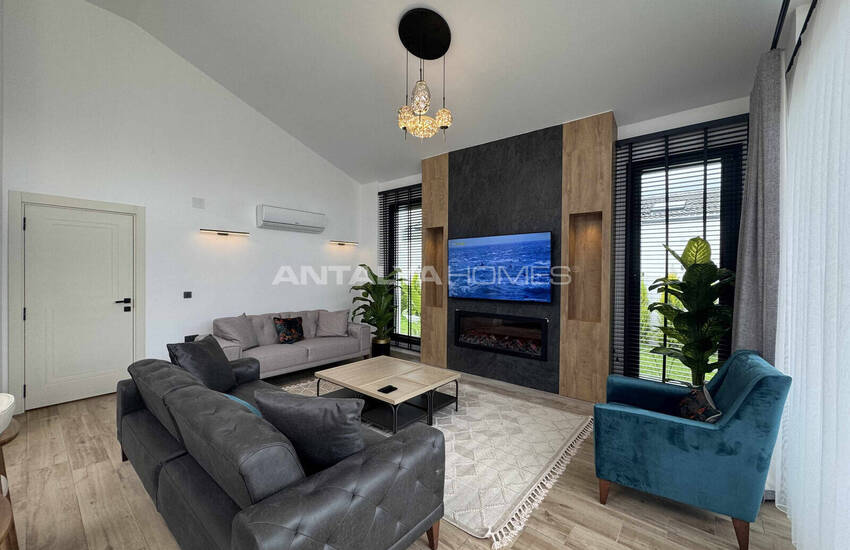 Fristående Hus Med 3 Sovrum Och Pool I Mugla Seydikemer 17