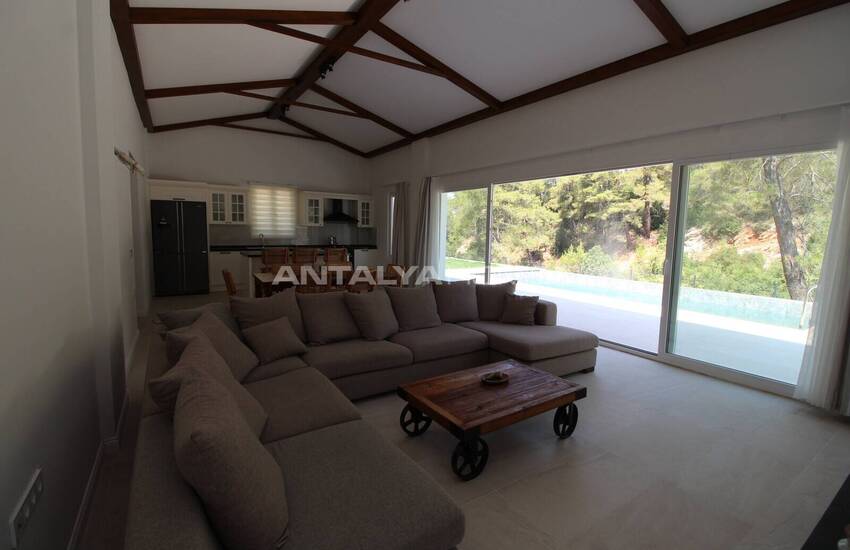 Fristående Hus Med Pool Och Naturutsikt I Mugla Fethiye 16