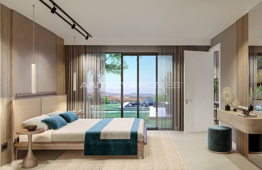 Stijlvolle Vrijstaande Huizen Met Tuin En Zwembad In Bodrum 15