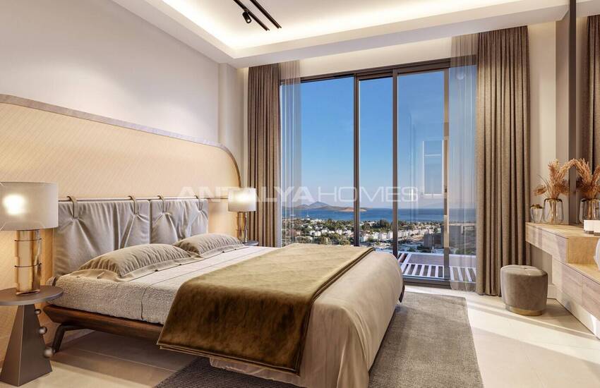 Stijlvolle Vrijstaande Huizen Met Tuin En Zwembad In Bodrum 16