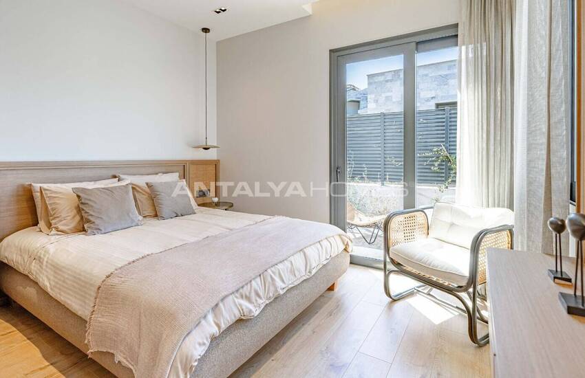 خانه هایی با دید دریا با استخر و باغ خصوصی در بدروم 26