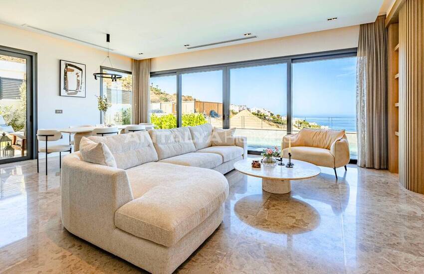 Huizen Met Zeezicht, Privézwembad En Tuin In Bodrum 31