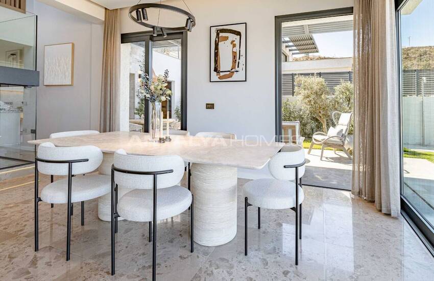 Huizen Met Zeezicht, Privézwembad En Tuin In Bodrum 14