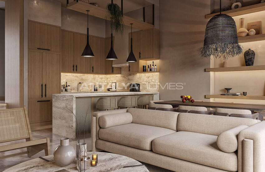 Houses with Sea View and Outbuilding in Bodrum Gumusluk 45
