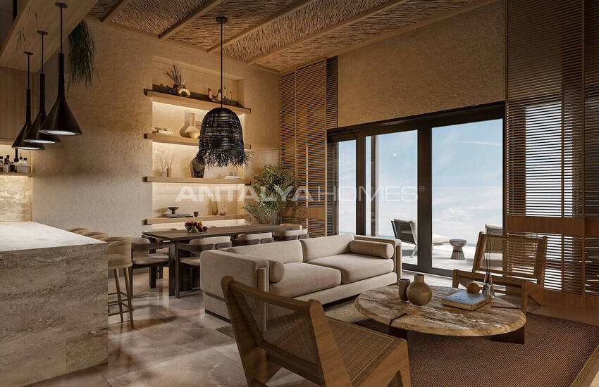 Houses with Sea View and Outbuilding in Bodrum Gumusluk 27