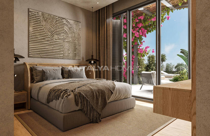 Houses with Sea View and Outbuilding in Bodrum Gumusluk 30