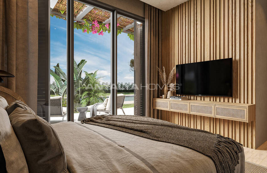Houses with Sea View and Outbuilding in Bodrum Gumusluk 31
