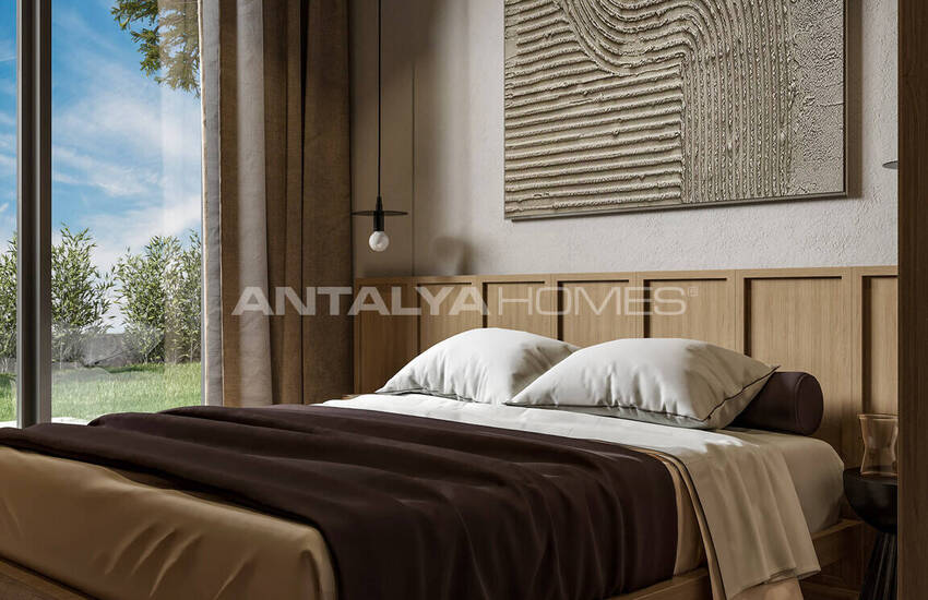 Houses with Sea View and Outbuilding in Bodrum Gumusluk 37