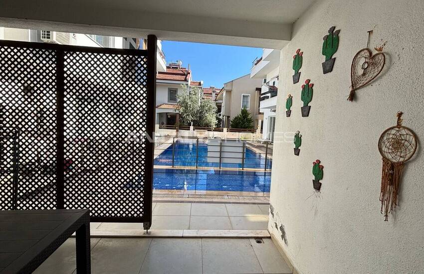 Investment Apartment in a Complex with Pool in Fethiye Mugla 24