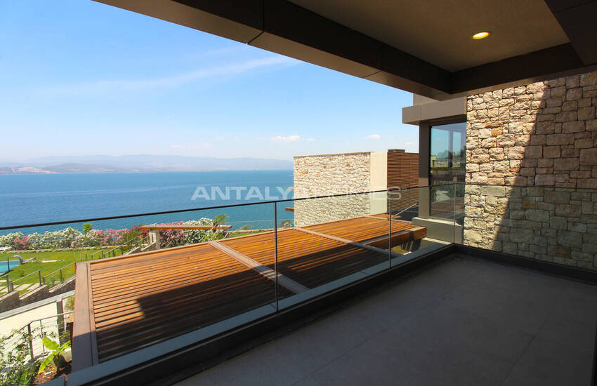 Lägenheter Med Panoramautsikt Över Havet I Bodrum Adabuku 13