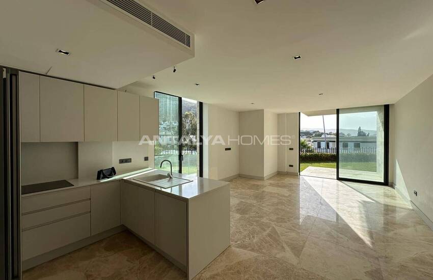 املاک با دید دریا در یک مجتمع امن در بدروم ترکیه 12