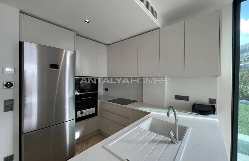 املاک با دید دریا در یک مجتمع امن در بدروم ترکیه 17