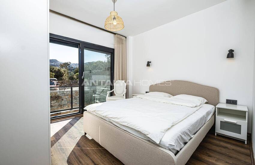 منازل منفصلة مطلة على البحر مع حمام سباحة خاص في بودروم تركيا 15