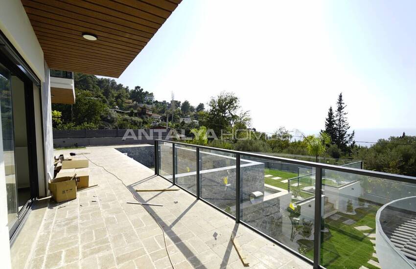 ویلای زیبا با استخر خصوصی و منظره دریا در فتحیه 15