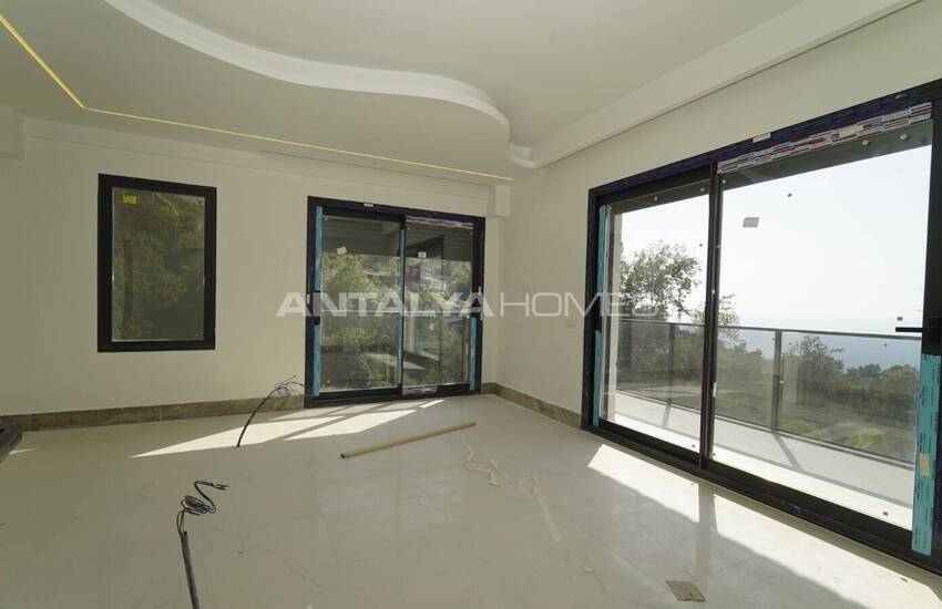 ویلای زیبا با استخر خصوصی و منظره دریا در فتحیه 12