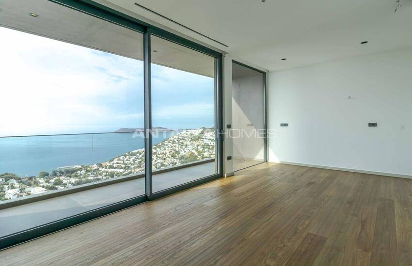 ویلا مستقل با دید دریا با استخر در بدروم ترکیه 9