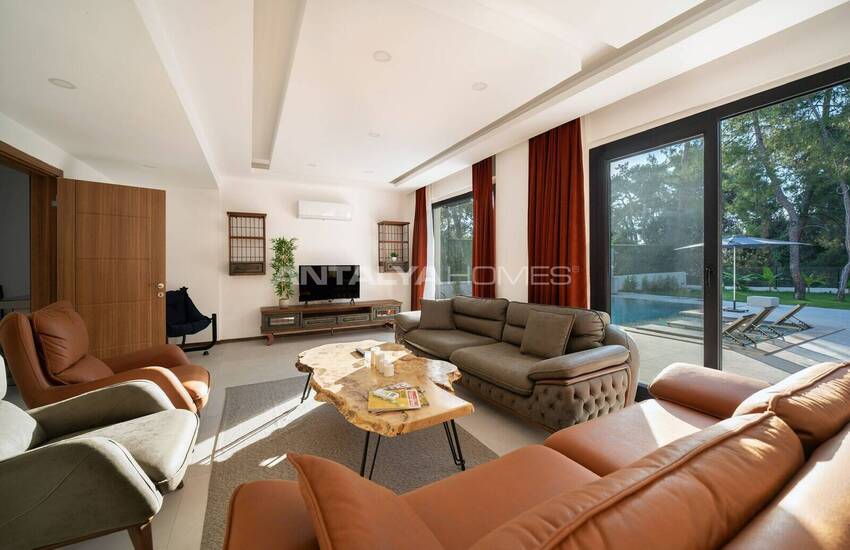 خانه های زیبا با استخر و پارکینگ اختصاصی در فتحیه چیفتلیک 17