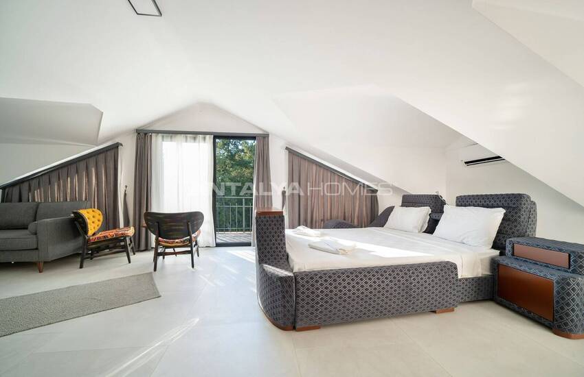 خانه های زیبا با استخر و پارکینگ اختصاصی در فتحیه چیفتلیک 38