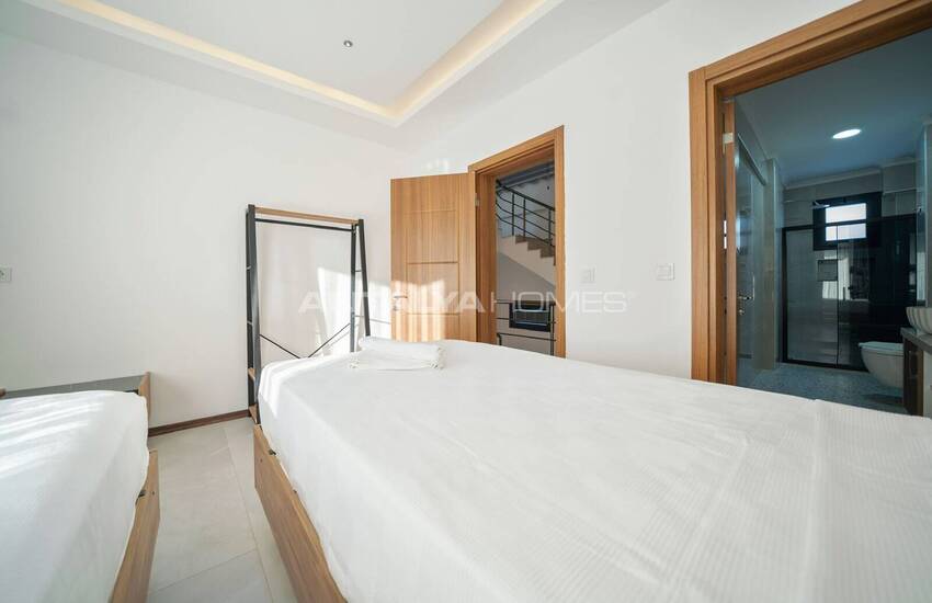 خانه های زیبا با استخر و پارکینگ اختصاصی در فتحیه چیفتلیک 39