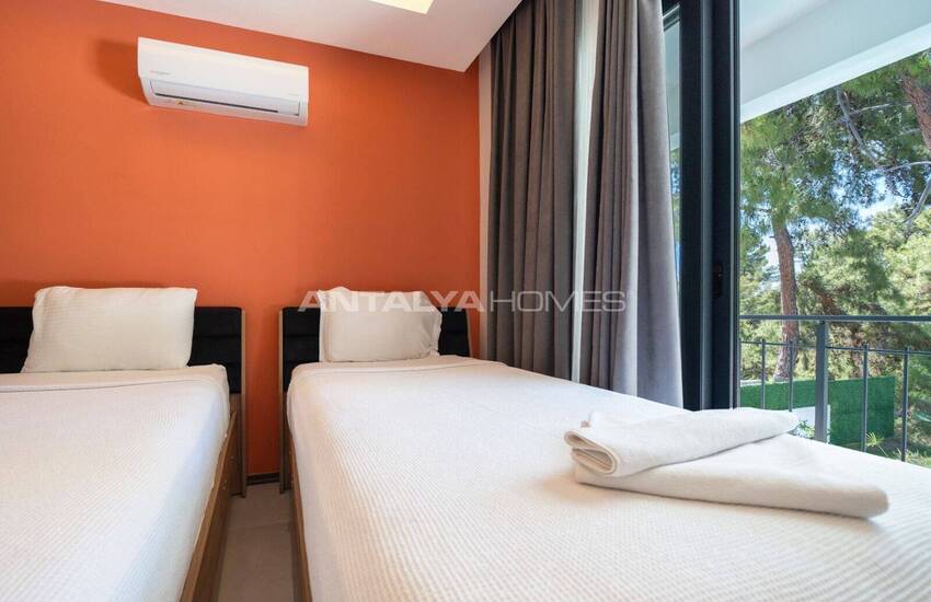 خانه های زیبا با استخر و پارکینگ اختصاصی در فتحیه چیفتلیک 42